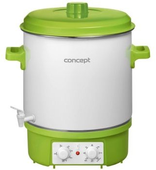 CONCEPT Garnek elektryczny ZH0020 Biały/Zielony zh0020