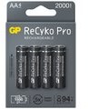 GP Batteries 4 x akumulatorki AA R6 ReCyko Pro Ni-MH 2000mAh 210AAHCB-5EB4