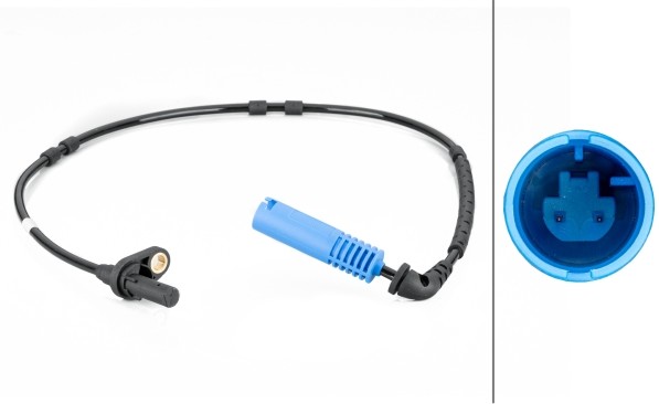 HELLA Czujnik, prędkość obrotowa koła 6PU 012 806-581 6PU 012 806-581