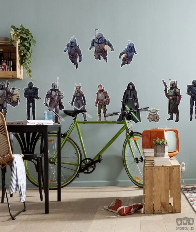 Komar Naklejki ścienne Mandalorian Iconic Figures 14744h 14744h