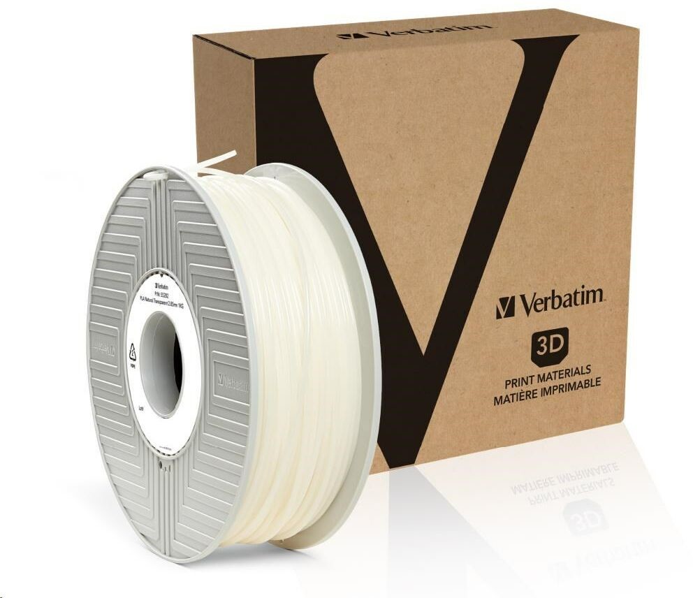 Фото - Пластик для 3D друку Verbatim 3D Printer Filament PLA 2.85mm, 126m, 1kg natural transparent(old 