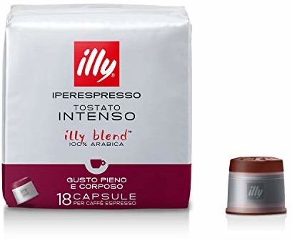 Illy iperEspresso ciemniejszy palenia do kawy  zestaw 6 opakowań na 18 kapsułki