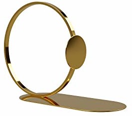 Cooee Design Cooee Design Pierścień na książki 10 cm mosiądz stojak na książki, stal nierdzewna, mosiądz, 10 cm HC-01-01-BR