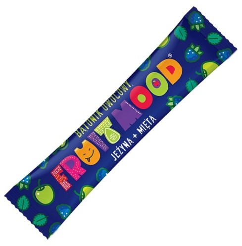 Batonik owocowy - jeżyna i mięta Fruit Mood, 20g