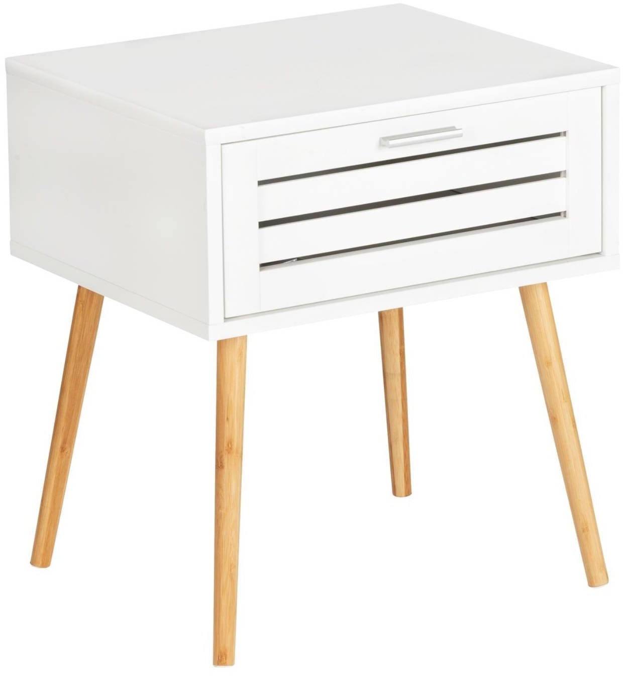 Wenko Mini komoda stolik pomocniczy z szufladą FINJA bambusowy None