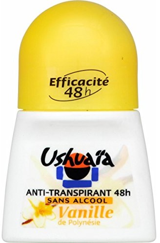 Ushuaia Ushuaa  damski dezodorant w rolce z polinezyjskim zapachem wanilii 48 godzin skuteczności  50 ml