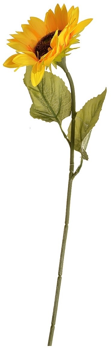 Kwiat sztuczny Słonecznik żółty, 68 cm