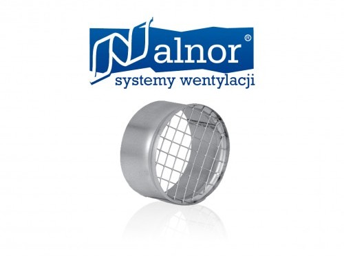 Alnor Króciec zakańczający z siatką prosty 250mm ILSN-250