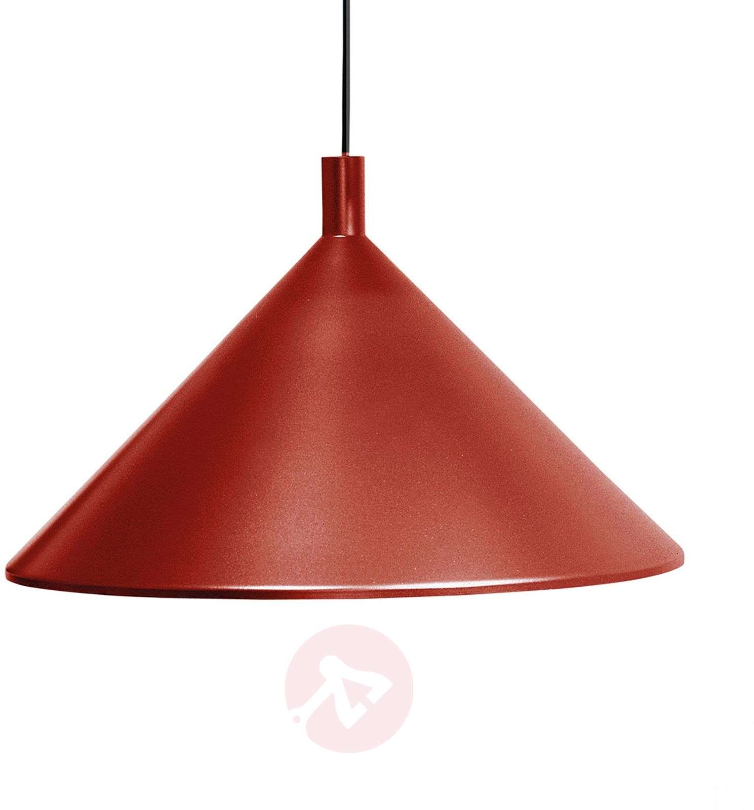 Martinelli Luce Martinelli Luce Cono lampa wisząca czerwona, 30cm