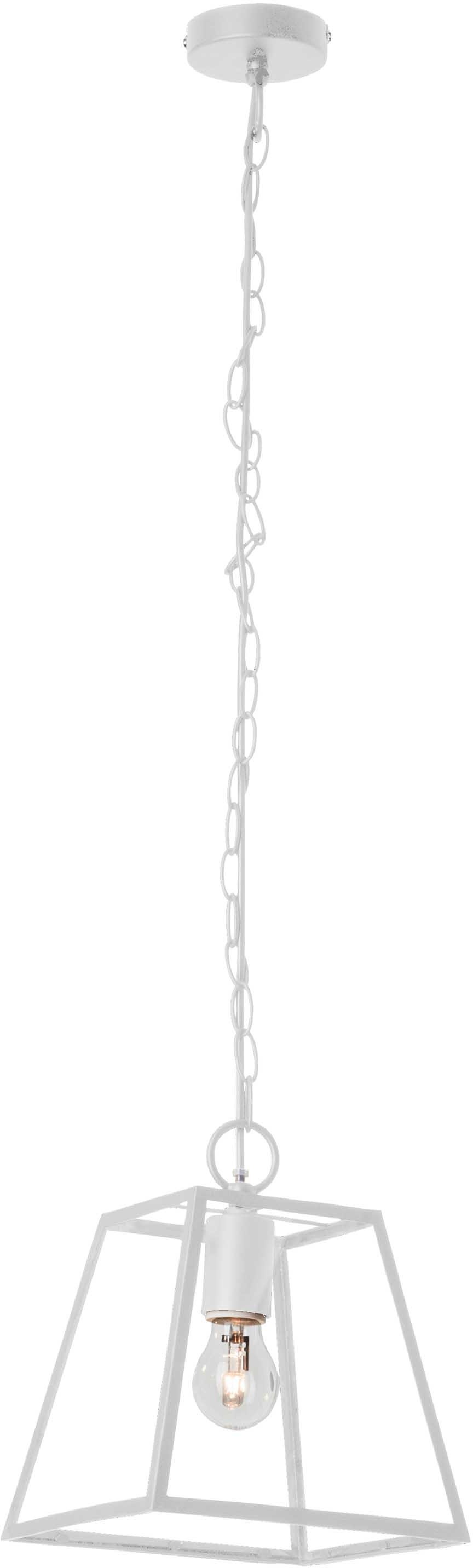 Spotlight LAMPA wisząca AMATA 1370102 rustykalna OPRAWA zwis IP20 klatka Biały