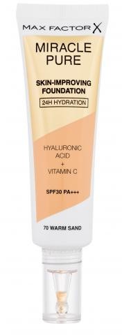Max Factor Miracle Pure Skin-Improving Foundation SPF30 podkład 30 ml 70 Warm Sand