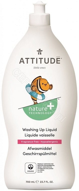 Attitude płyn do mycia butelek i akcesoriów dziecięcych 700 ml