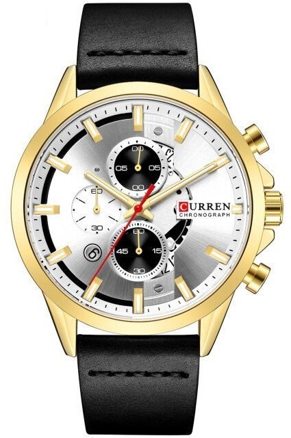 Curren ZEGAREK MĘSKI CURREN 8325 (zc024a) - CHRONOGRAF 8325 pasek