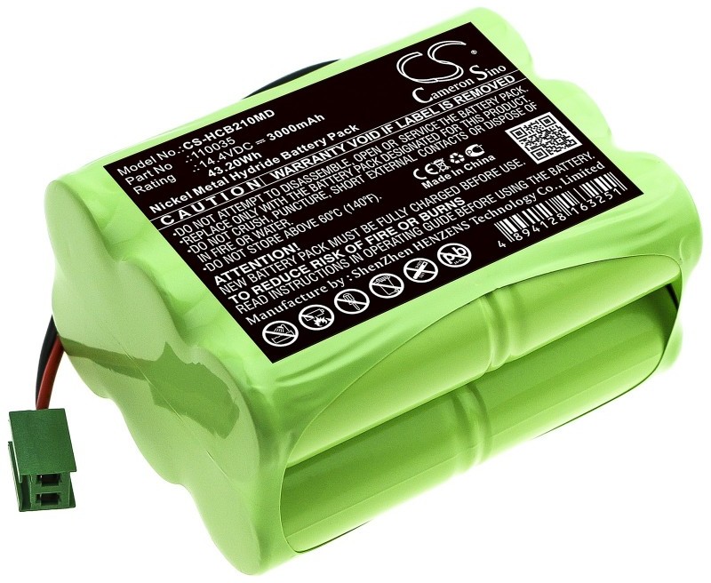 Cameron Sino Hellige SCB2 Defibrillator 110035 3000mAh 43.20Wh Ni-MH 14.4V Cameron Sino