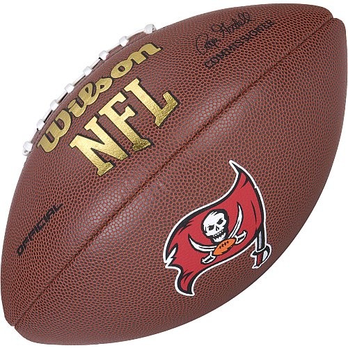 Wilson caseys rozmieścić 2638810135 Tampa Bay Buccaneers Composite Football 2638810135