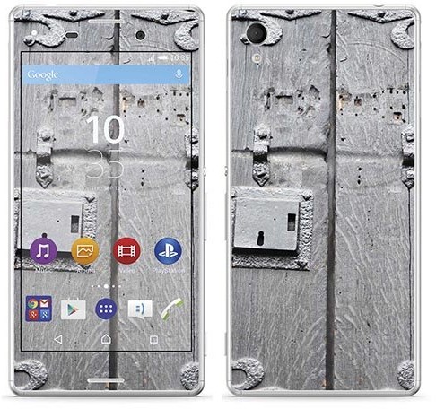 Sony Royal Sticker Royal tatuaż ścienny RS. 108332 samoprzylepny do M4 Aqua z motywem Old Door RS.108332