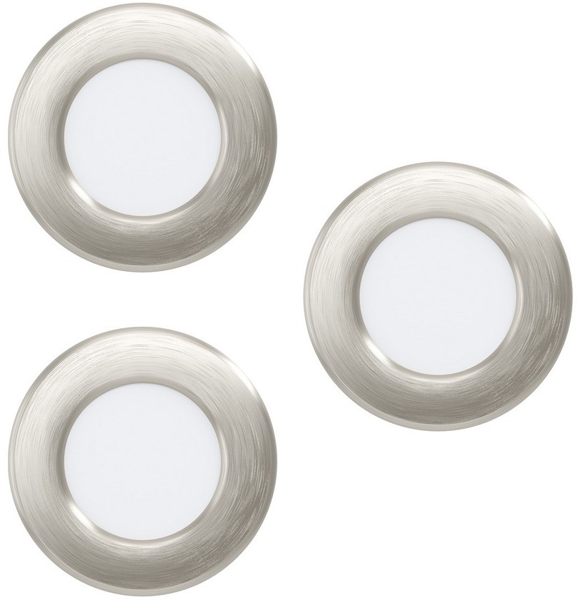 Eglo 99141 - ZESTAW 3x LED Oprawa wpuszczana FUEVA 5 3xLED/2,7W/230V