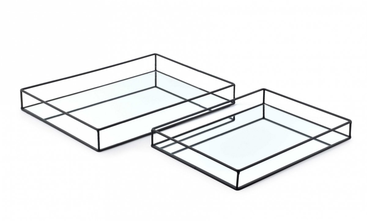 Lumarko Lumarko CEDRIC BLACK Kpl. 2 tac 35x25x4cm/40x30x5cm HTOP0364 22 Mondex