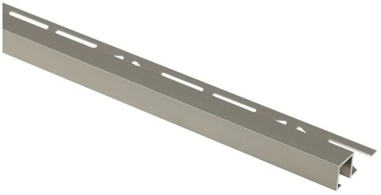 Cezar Profil wykończeniowy Aluminium kwadrat 11 X 12 mm / 2.5 m Lux tytan