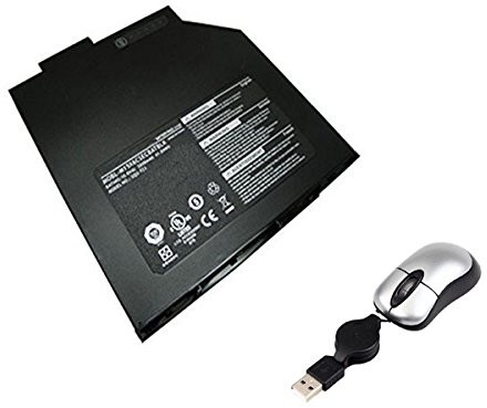Dell amsahr SQU723-05 bateria zamienna do Alienware M15X Series - wraz z Mini Optical Mouse czarna SQU723-05