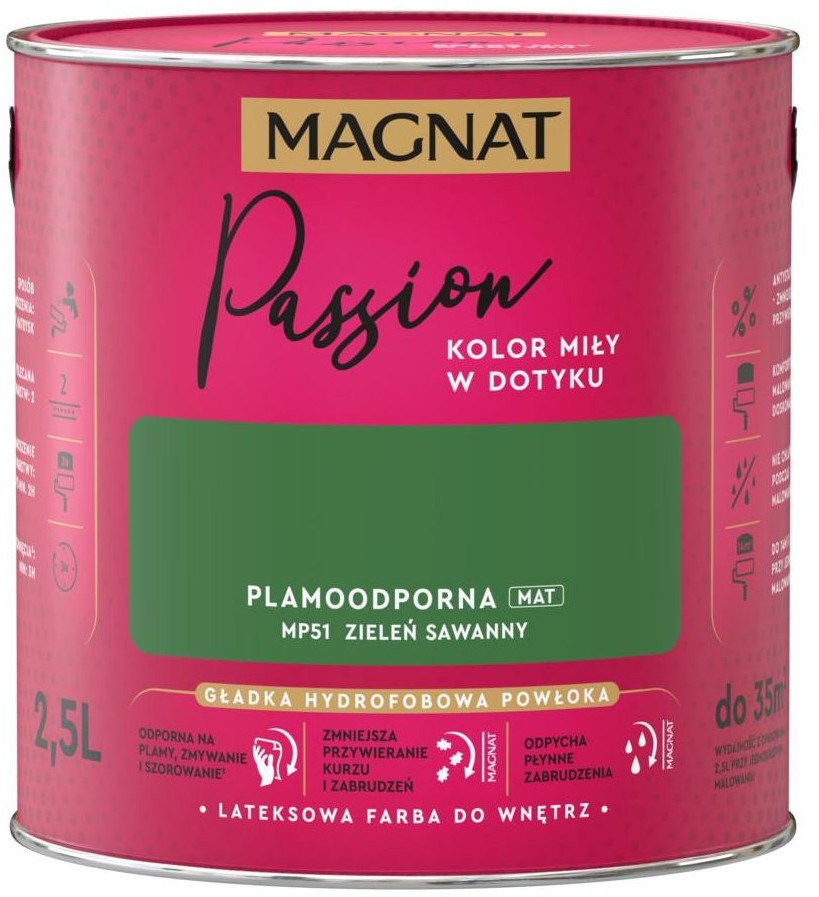 Magnat Farba Passion Zieleń sawanny 2.5 l