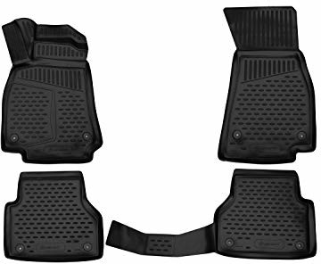 Element Element EXP.ELEMENT3D02218210k wysokiej jakości antypoślizgowe dywaniki gumowe do Audi A6-lat: 18-20, czarne, dopasowanie EXP.ELEMENT3D02218210k