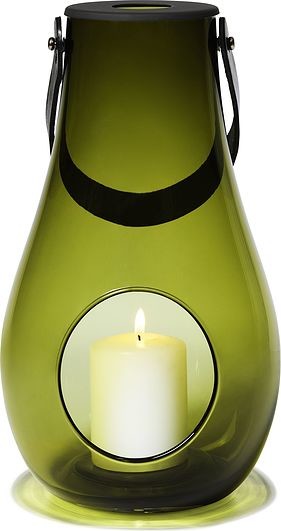 Holmegaard Lampion Design With Light 29 cm oliwkowy 4343548