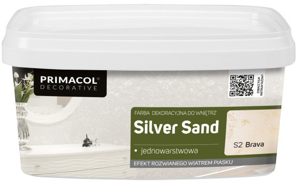 Primacol Farba Silver Sand Brava S2 1 l