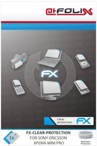 Displayschutz@FoliX atFoliX FX-Clear folia ochronna na wyświetlacz do firmy Sony Ericsson Xperia Mini Pro 4050512086692