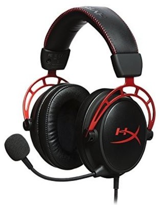 HyperX Cloud Alpha Czarno-czerwone