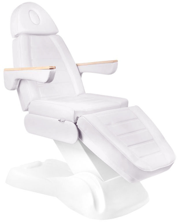 ACTIVESHOP Fotel Kosmetyczny Elektryczny Lux 3 Biały 10003_132718