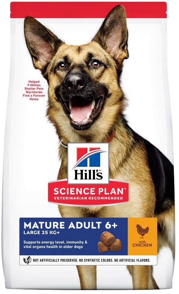 Hills Science Plan Canine Mature Adult 6+ Large Breed Chicken 18 kg