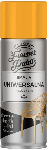 Forever paints Emalia uniwersalna szybkoschnąca Forever Paints 400 ml pomarańczowa