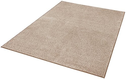 HANSE Home welur kędzierzawiony dywan Pure Uni Taupe/kremowy 102662