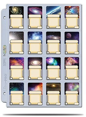 Amigo Spiel + Freizeit 100 X Ultra Pro kieszeń Platinum Pages Pocket stronach 16 (rozmiar: 41 X 63 mm) 84781