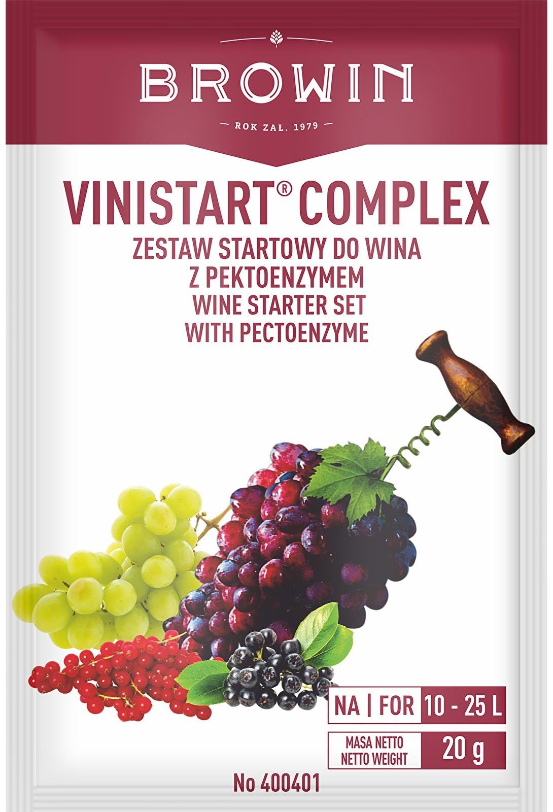 Browin Vinistart Complex, 20 g