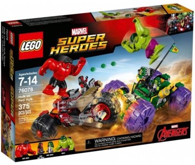 LEGO Marvel Super Heroes Hulk kontra Czerwony Hulk 76078