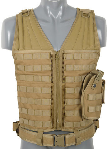Kamizelka taktyczna 8Fields Light MOLLE - coyote (M51611060-TAN) M51611060-TAN