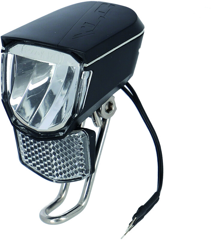XLC Sirius D45 CL-D08 LED Dynamo Headlight 45 Lux E-Bike Ready 2021 Oświetlenie do rowerów elektrycznych 2500225064