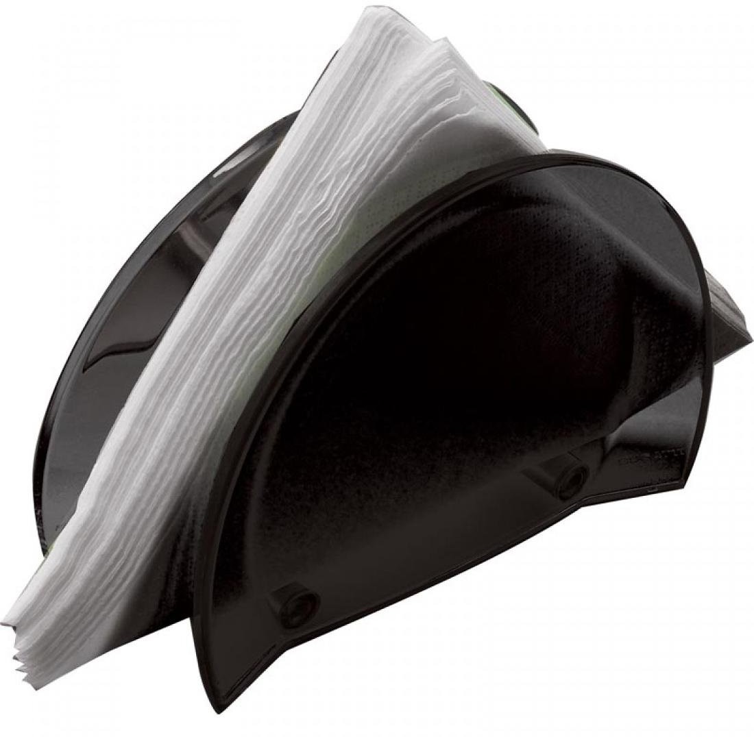 Bugatti Italy Serwetnik Glamour, czarny, 16x7x11 cm