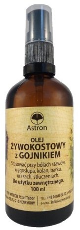 Astron Olej żywokostowy z gojnikiem 100Mlx10szt