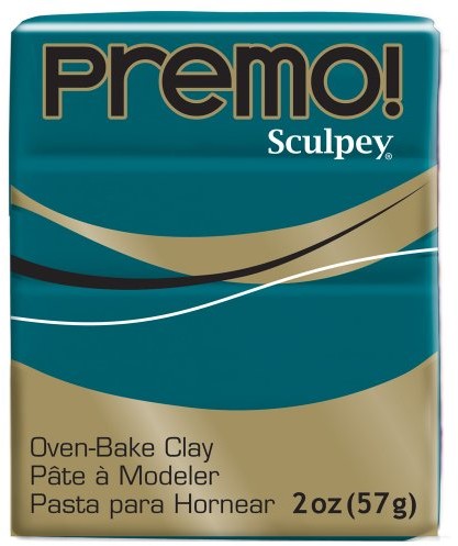 Premo Sculpey premo Sculpey Polymer Clay 2oz-Turquoise