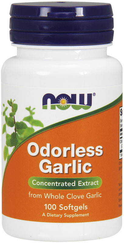 Now Foods NOW Odorless Garlic 100caps