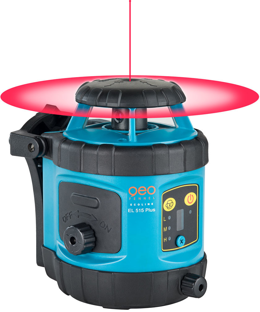 GeoFennel Laser obrotowy EL 515 + statyw + łata