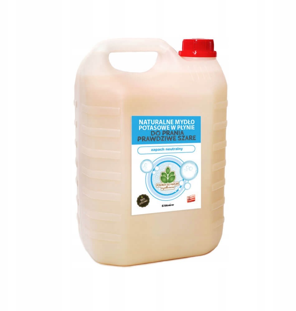 Szare Mydło Potasowe Do Prania 5L Bezzapachowe