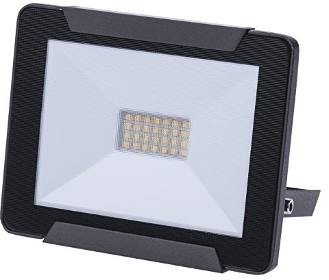 EMOS Emos LED reflektor Ideo 20 W, neutralny biały, aluminium, Grey, 15 x 3,7 x 12,3 cm ZS2621