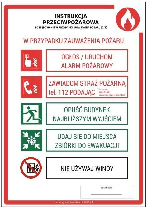 Instrukcja przeciwpożarowa 2 BHI004