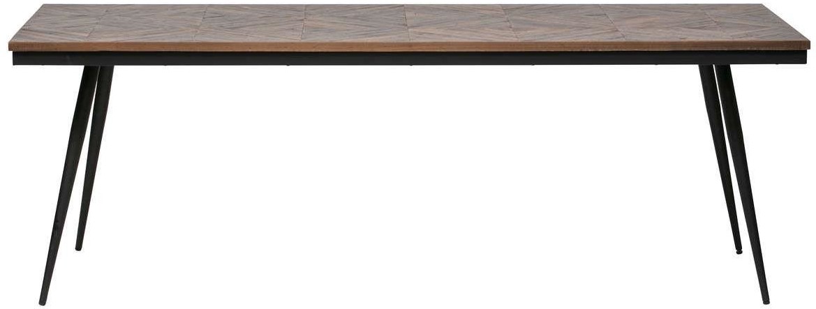 Be Pure Stół Rhombic drewno/metal 220x90cm