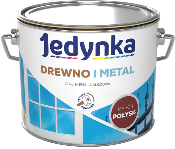Jedynka Emalia alkidowa mahoń 2 5 l