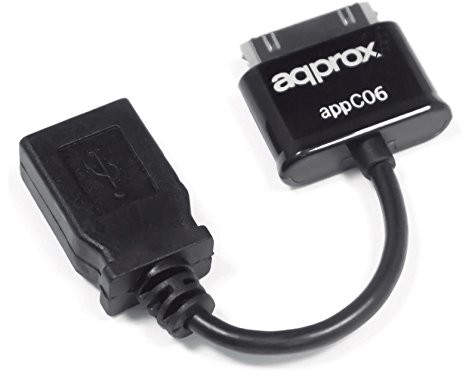 Samsung ok. appC06 30pin adapter USB do Galaxy Tab 3, w kolorze czarnym AP-APPC06